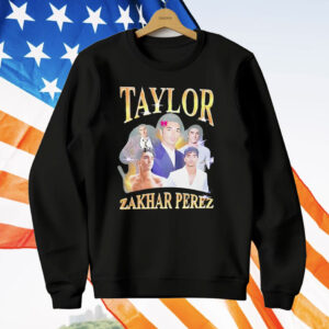 Taylor Zakhar Perez Red White And Royal Blue T-Shirt
