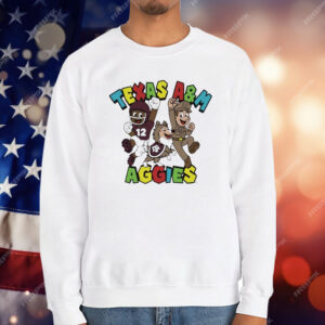 Texas A&M Aggies Character Trio Super Mario T-Shirt