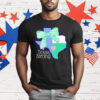 Texas Strong Green Bow T-Shirt
