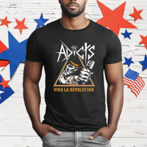 The Adicts Viva La Revolution Skull T-Shirt