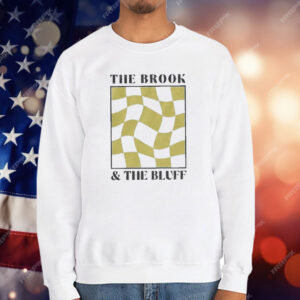 The Brook & The Bluff Wavy Yellow Checkered T-Shirt