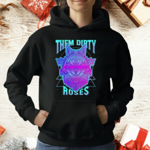Them Dirty Roses Cosmic Wolf T-Shirt