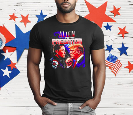 Trump Vs Elon Musk Alien Vs Predator T-Shirt