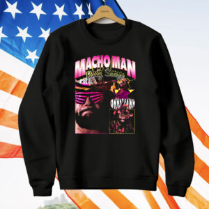 Vintage Collage Macho Man Randy Savage T-Shirt