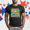 WBC World Champion My Blood Is Green My Heart Gold Boxing T-Shirt