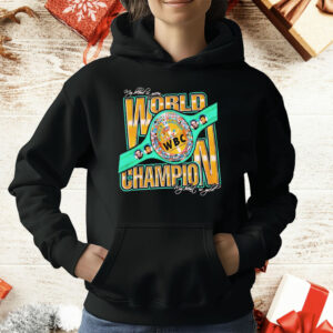 WBC World Champion My Blood Is Green My Heart Gold Boxing T-Shirt
