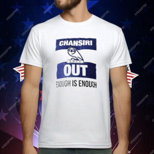 Wednesday Football Club Chansiri Out Enough Is Enough T-Shirt