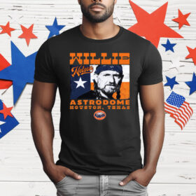 Willie Nelson 1985 Houston Astrodome Texas T-Shirt