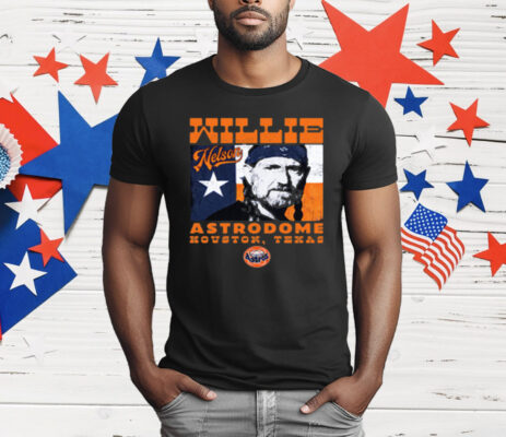 Willie Nelson 1985 Houston Astrodome Texas T-Shirt