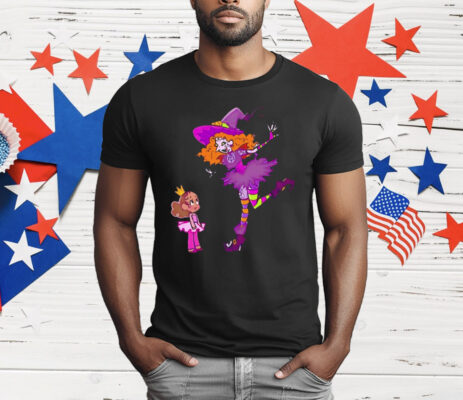 Witch And Princess Halloween T-Shirt