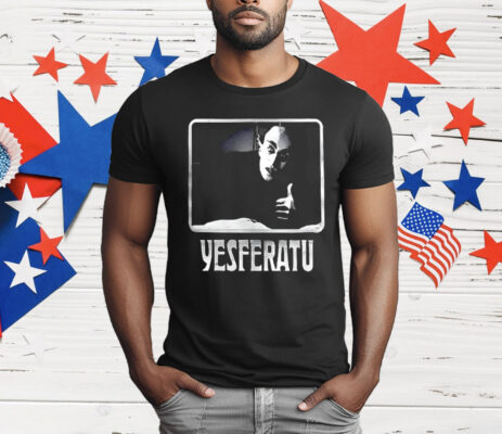 Yesferatu Horror Retro T-Shirt