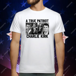 A True Patriot Charlie Kirk Justice T-Shirt