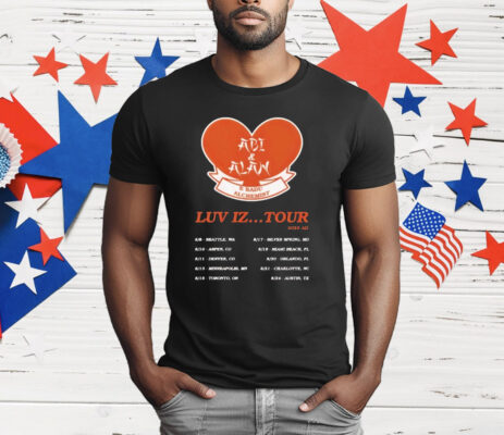 Erykah Badu Abi & Alan Luv Iz Tour T-Shirt