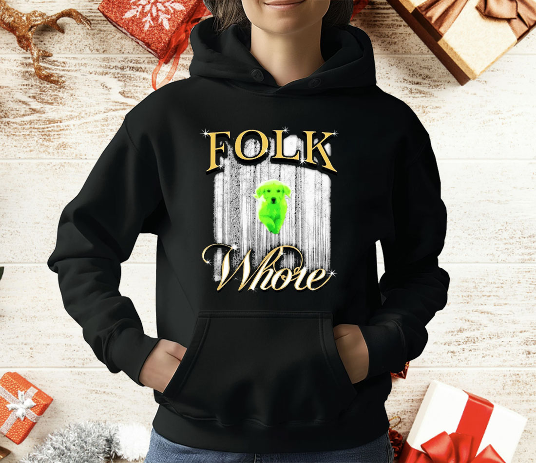 Green Dog Folk Whore T-Shirt