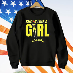 Indiana Fever Caitlin Was Here Shoot Like A Girl T-Shirt