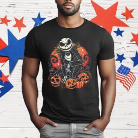 Jack Skellington The Nightmare Before Christmas Night Of The Pumpkin King T-Shirt