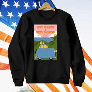 Jenni Muldaur And Teddy Thompson Mar 23 2024 Kuumbwa Santa Cruz CA T-Shirt