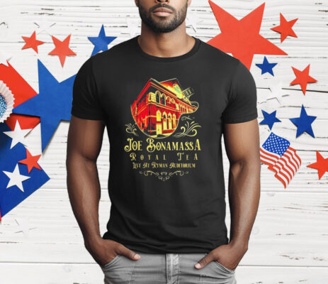 Joe Bonamassa Royal Tea Live At The Ryman Auditorium T-Shirt