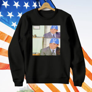 Michael Scott Indianapolis Colts No Question About It T-Shirt