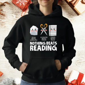 Nothing Beats Reading Rock Beats Scissors T-Shirt