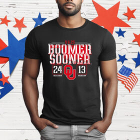 Oklahoma Sooners Vs Michigan Wolverines Boomer Sooner 2025 T-Shirt