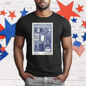Rooms Of The House Five Nights Only La Dispute 2024 T-Shirt