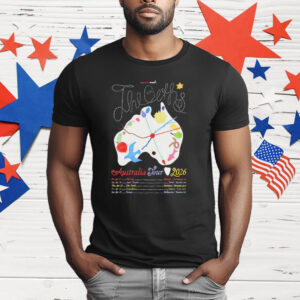 The Beths Australia Tour 2026 T-Shirt