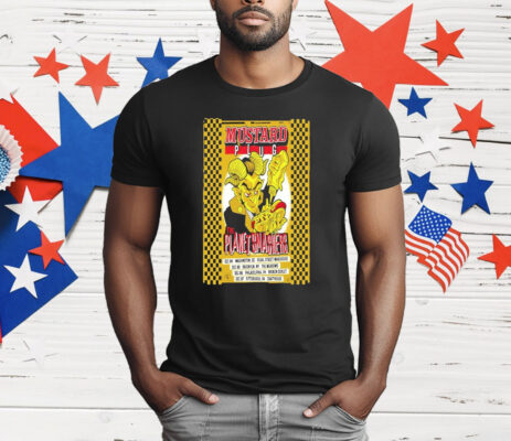 The Planet Smashers Mustard Plug Concert 2025 Tour T-Shirt
