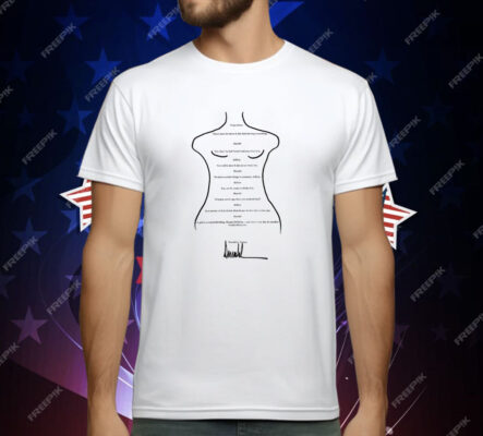 Trump Birthday Note To Epstein T-Shirt