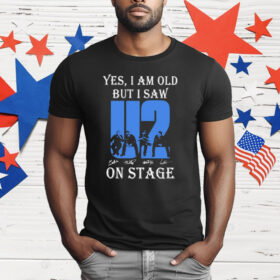 Yes I Am Old But I Saw On Stage Signatures T-Shirt
